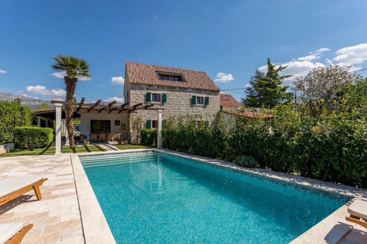 Villa Draga Paradise Pool Villa In Split Солин Екстер'єр фото